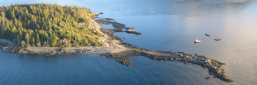 Aerial image Hotspring Island