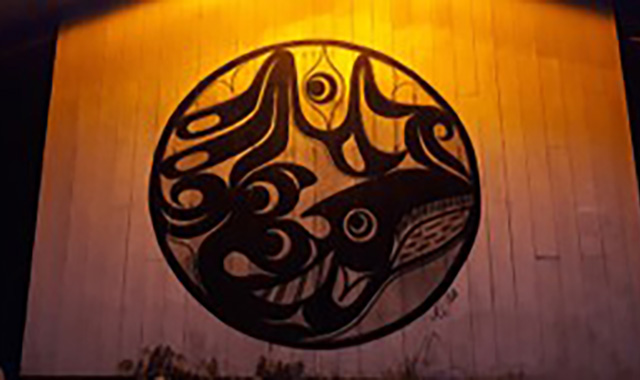 The exterior of the Green Point Campground Theatre