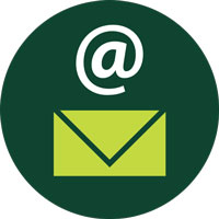 Icon representing email and letter mail.