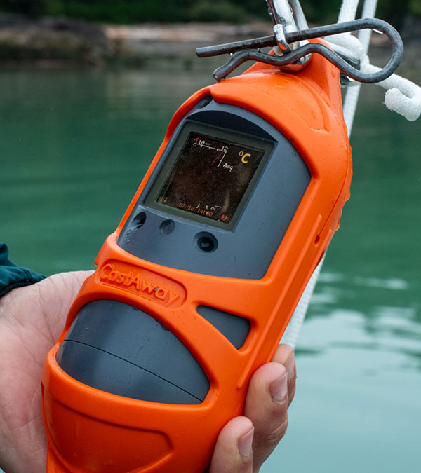 a Conductivity, Temperature and Depth measuring device