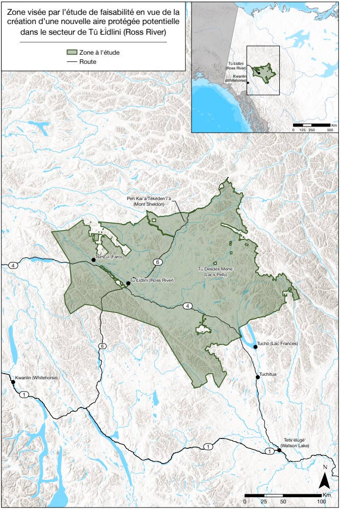 Carte 1: Zone d'étude, version textuelle suit