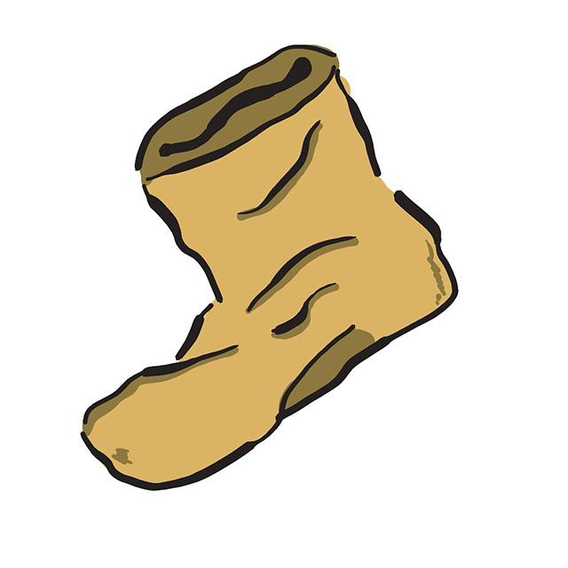 An illustration of a boot.