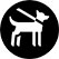 Pets on leash icon