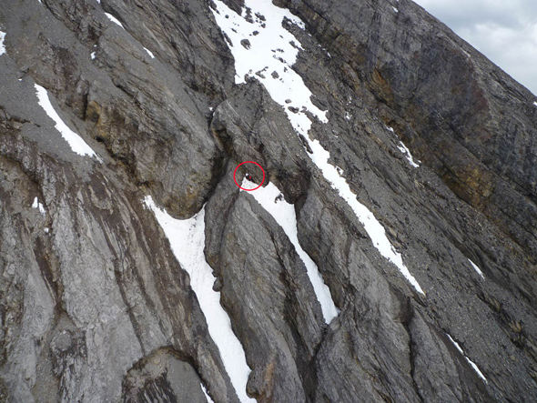 The terrain around the subjects was very unforgiving and extremely technical. They were smart not to push it ANY further, and to call for assistance.