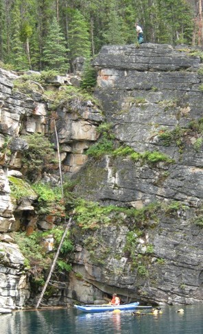 Canada Visitor Safety Specialists at the scene of the accident.