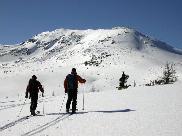 Everything outside the ski area boundary is uncontrolled avalanche terrain
