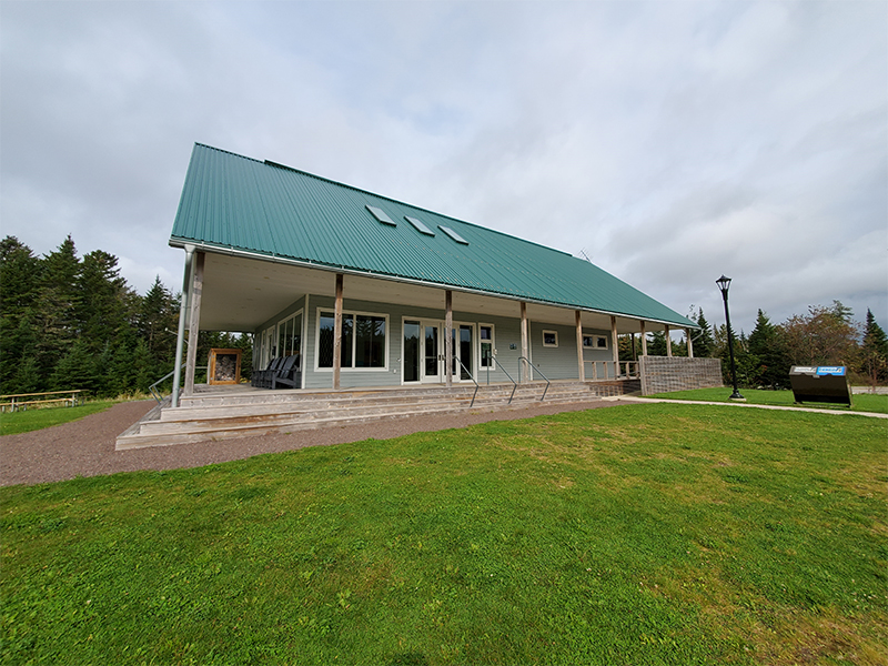 Un nouveau centre d'acceuil dans un parc national