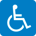 Accès pour personnes handicapées