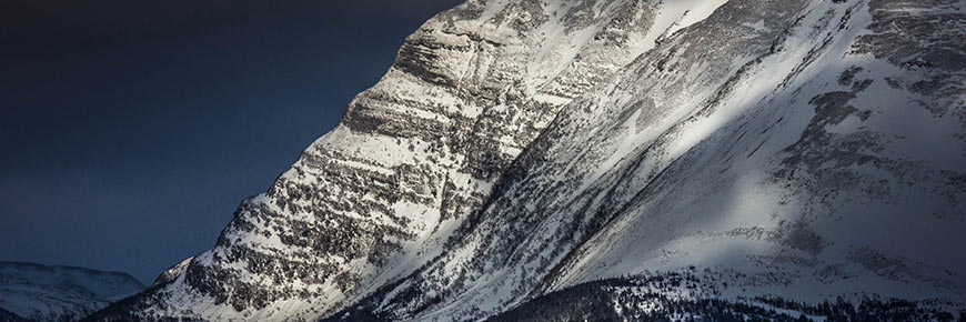 Gros Morne mountain during the winter. Photo: Guillaume Paquette-Jetten