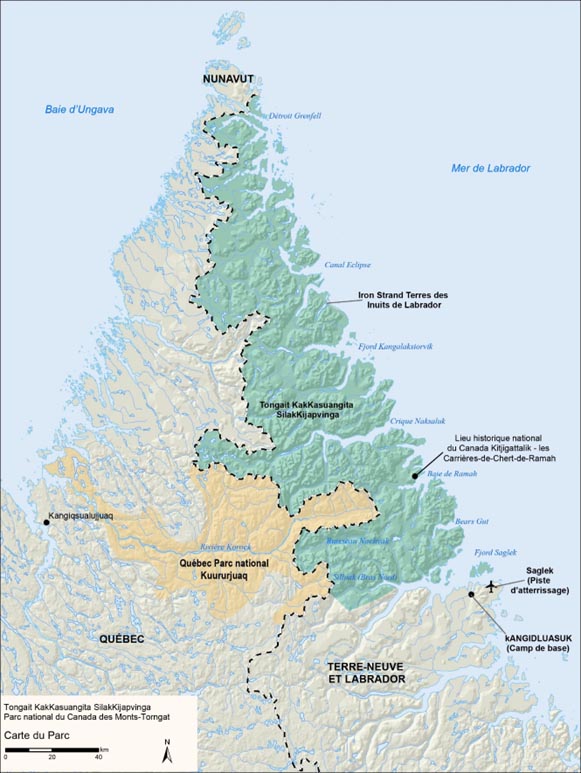 Carte 1 – Carte du parc — La version textuelle suit.