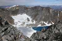 Small glacier near Mt Caubvick/D'Iberville.