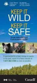 Keep It Wild, Keep It Safe brochure