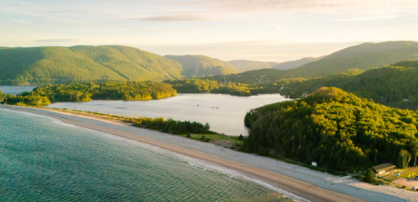Excursion en canot au lac Freshwater