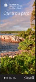 Carte : parc national des Hautes-Terres-du-Cap-Breton