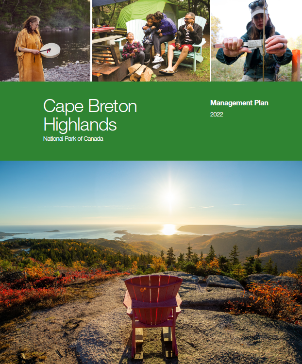 The cover page of the management plan.