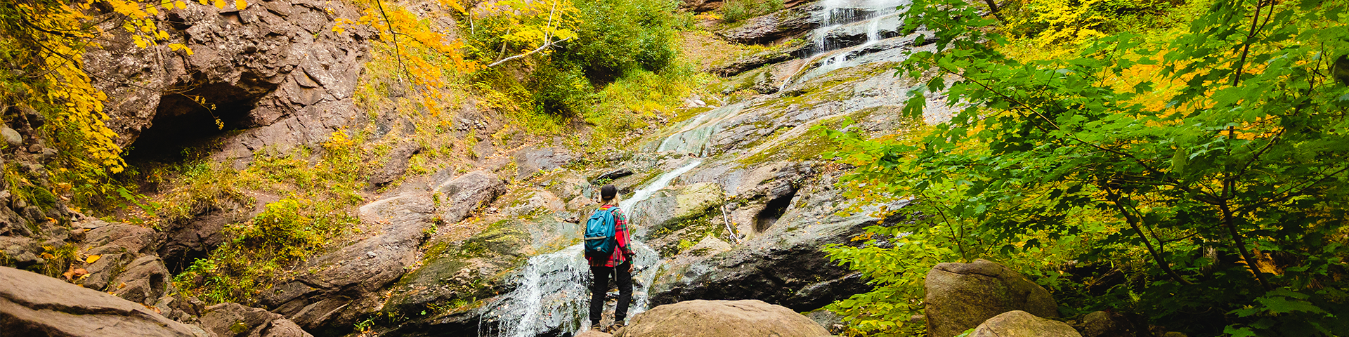Chutes au parc national des Hautes-Terres-du-Cap-Breton
