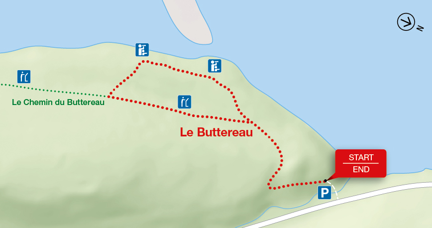 Map: Le Buttereau