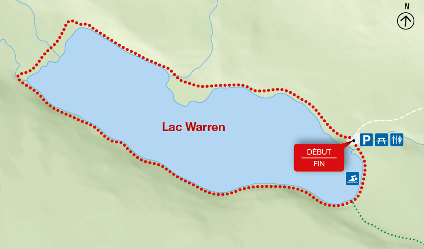 Carte : Lac Warren