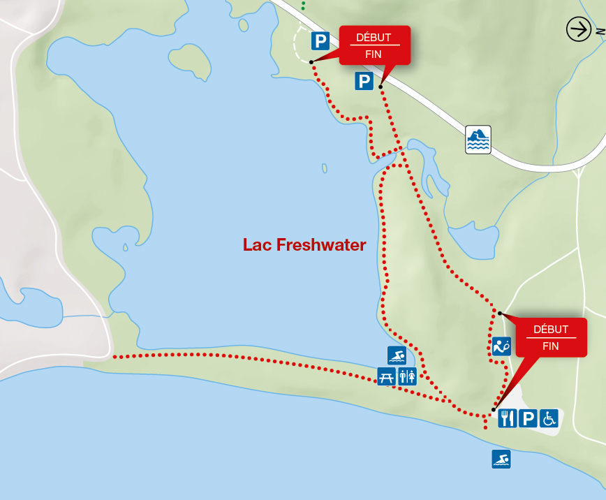 Carte : Lac Freshwater