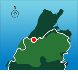 Locator map - Lone Shieling