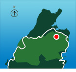 Locator map - Glasgow Lakes Look-off