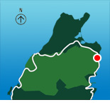 Locator map - Neil Brook Beach