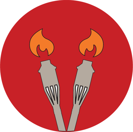 Interdit en cas d'interdiction de faire du feu : torches tiki.