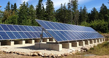 Solar array grid