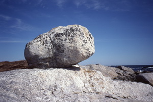 Erratic at Harbour Rocks trail