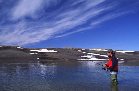 Fishing for Arctic Char