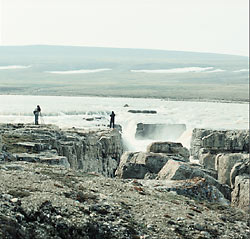 Chutes de la rivière Mercy © Parcs Canada