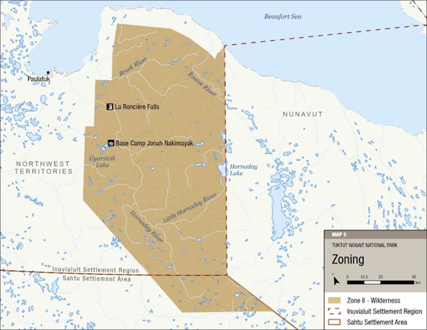 Map 3: Zoning, text description follows