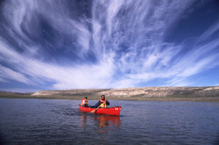 Canoeing the Little Hornaday River