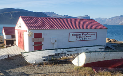 Hudson's Bay Company buildings in Pangnirtung