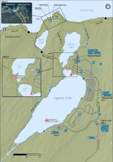 Cyprus Lake Map