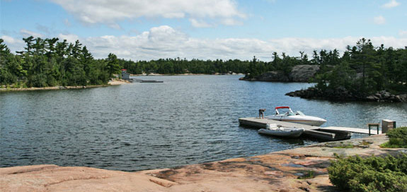 Dock at Honeymoon Bay