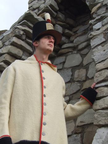 Chaque manteau Mackinaw est fait d’une seule couverture à trois points et demi.