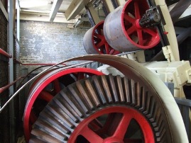 Original Pumps in Powerhouse to drain lock