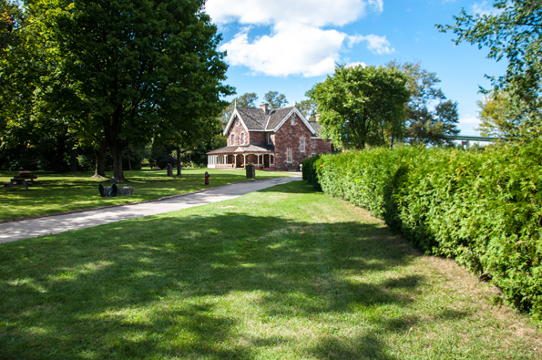 The Superintendent’s Residence and its trees today