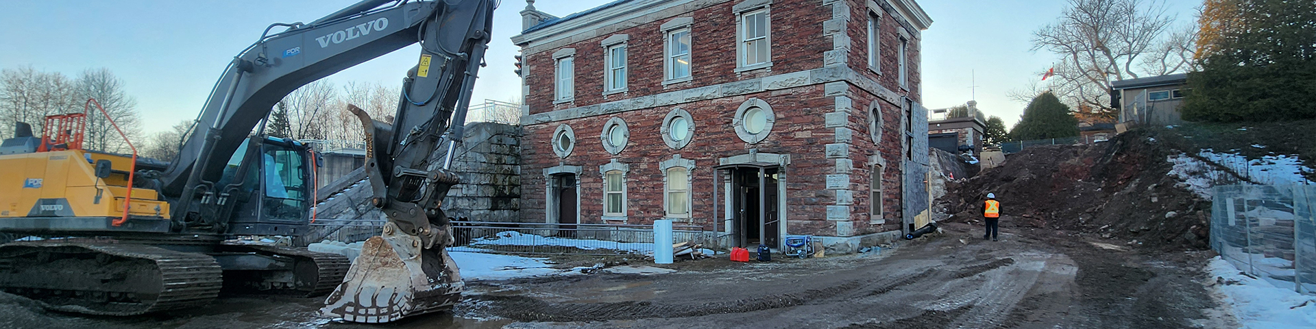 Excavation of the Powerhouse reservoir