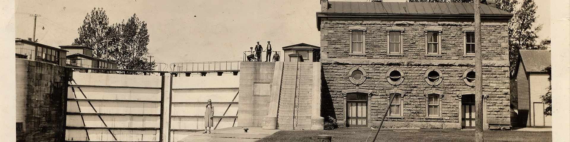 La centrale électrique au lieu historique national du Canal-de-Sault Ste. Marie 