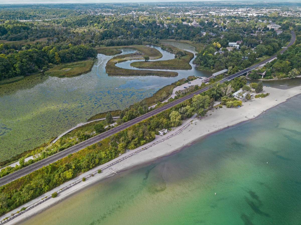 Rouge Beach Drone image