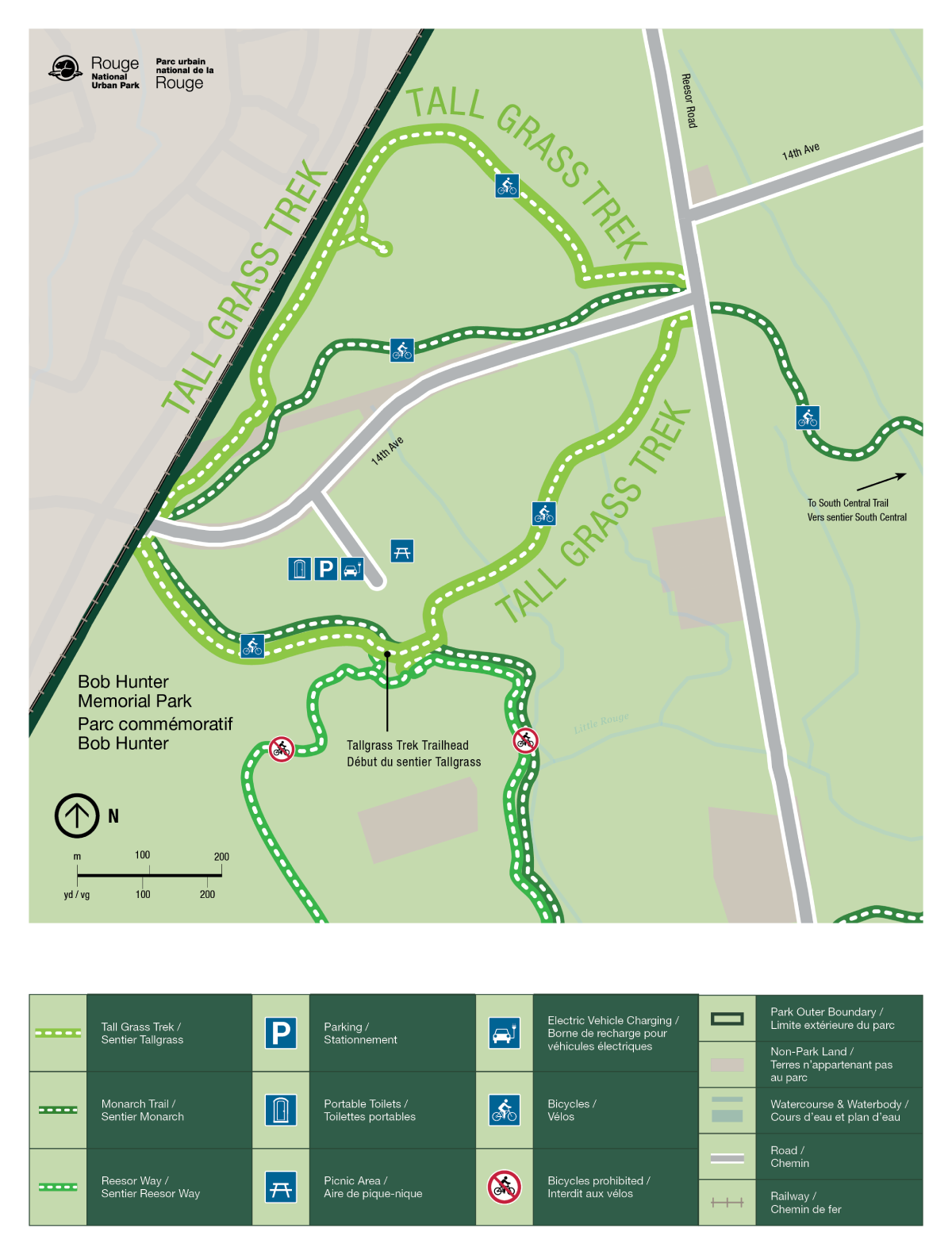 Tallgrass  trail map