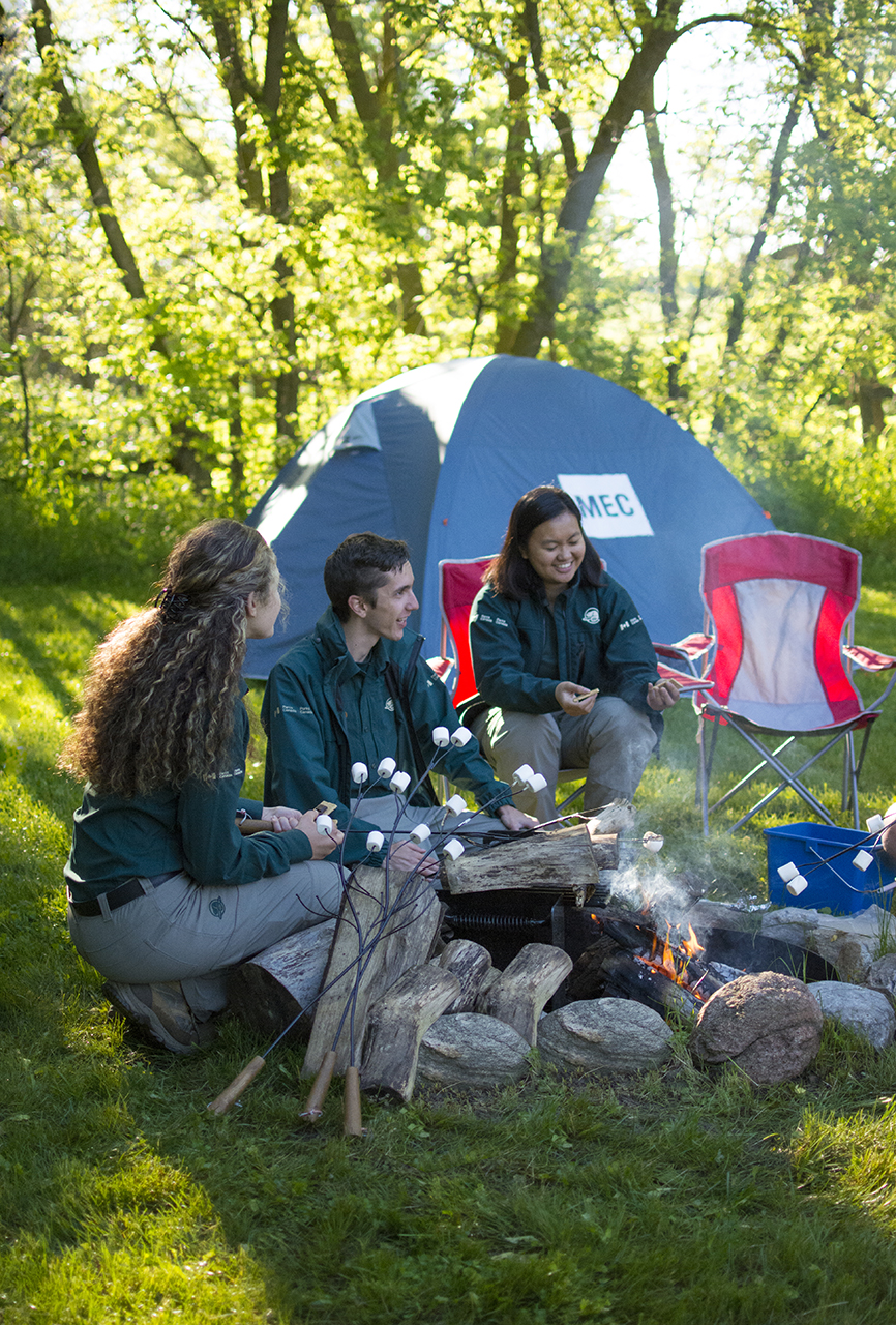 Parks Canada's Learn-to Camp program in Toronto
