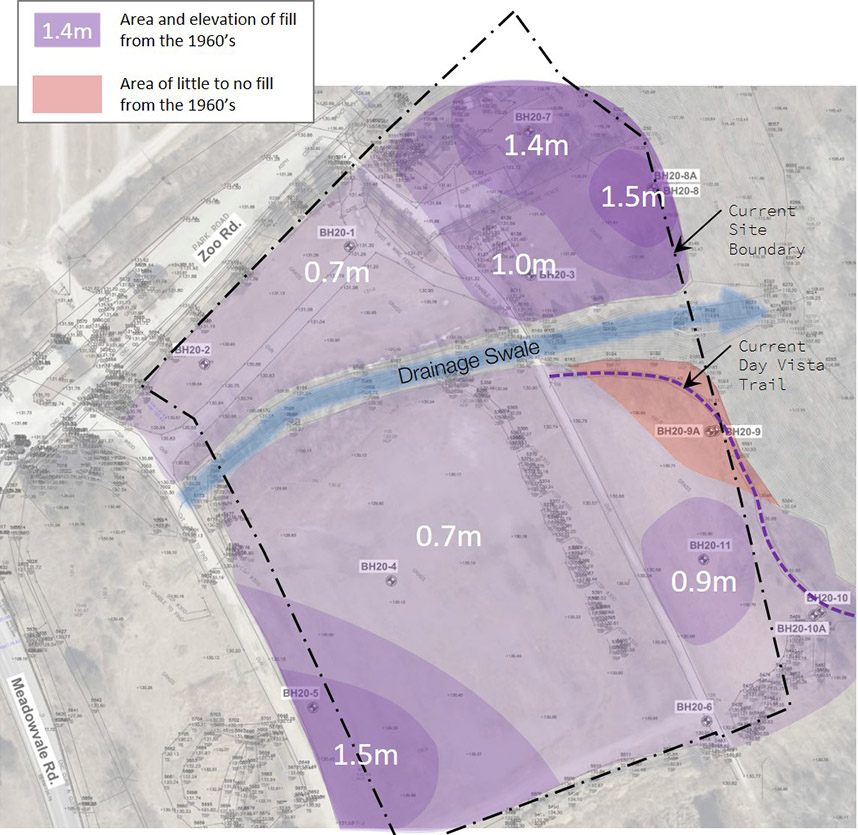 Design concept site deposit map