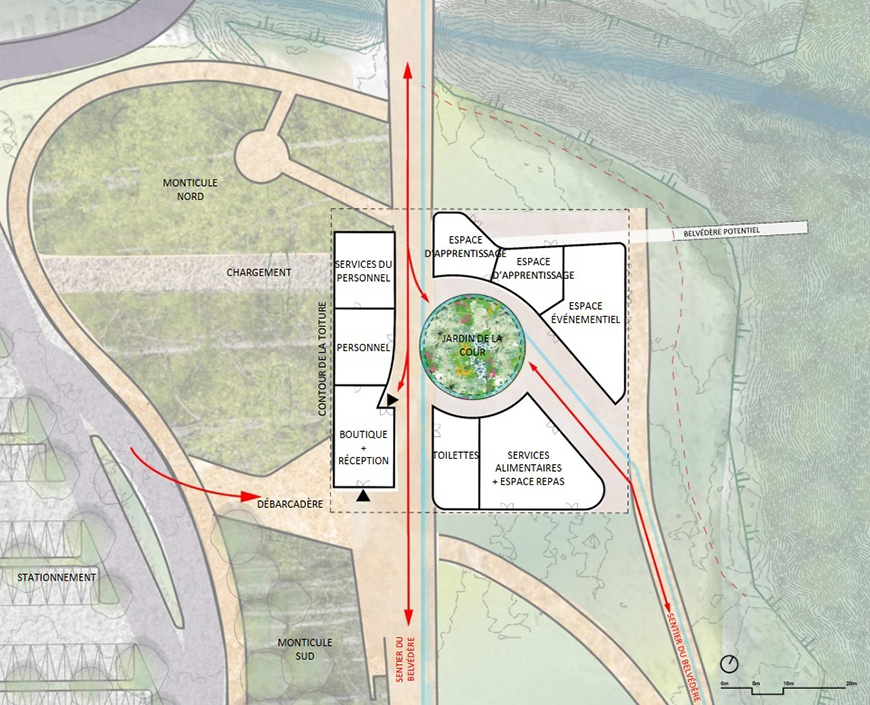 Concept 1 plan du batiment