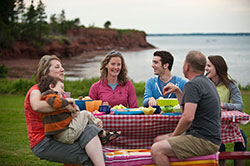 PEI National Park camping areas