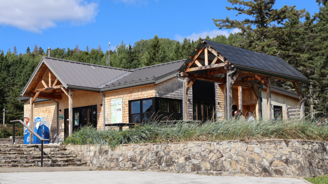 Visitor information at Penouille