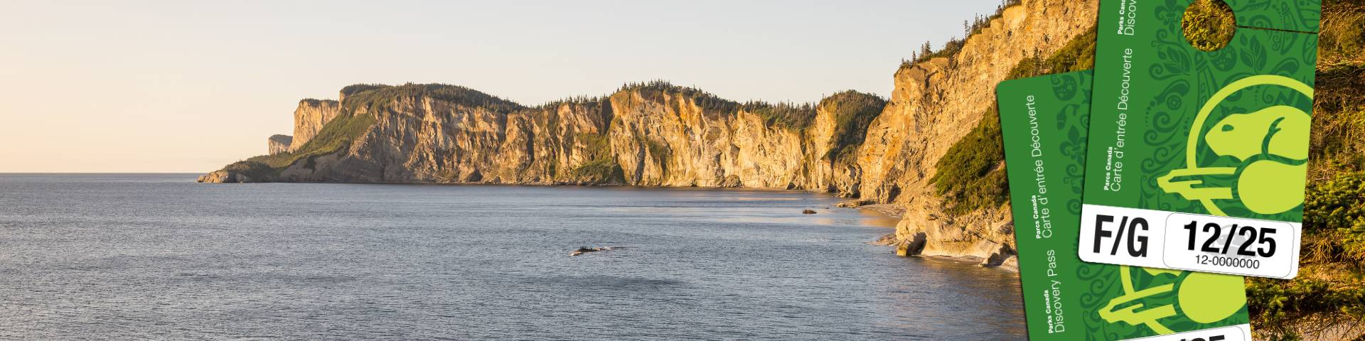 Two persons walk on a pebble beach.