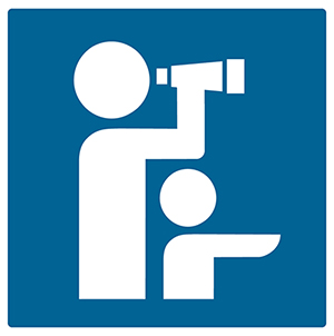 Lookout symbol.